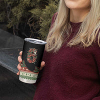 Western Yoke Tumbler Cup Funny Six Seven Christmas - Wonder Print Shop