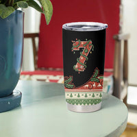 Western Yoke Tumbler Cup Funny Six Seven Christmas - Wonder Print Shop