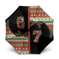 Western Yoke Umbrella Funny Six Seven Christmas - Wonder Print Shop