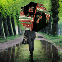 Western Yoke Umbrella Funny Six Seven Christmas - Wonder Print Shop