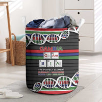 Gambia Laundry Basket Perfect Periodic Element Of African - Wonder Print Shop