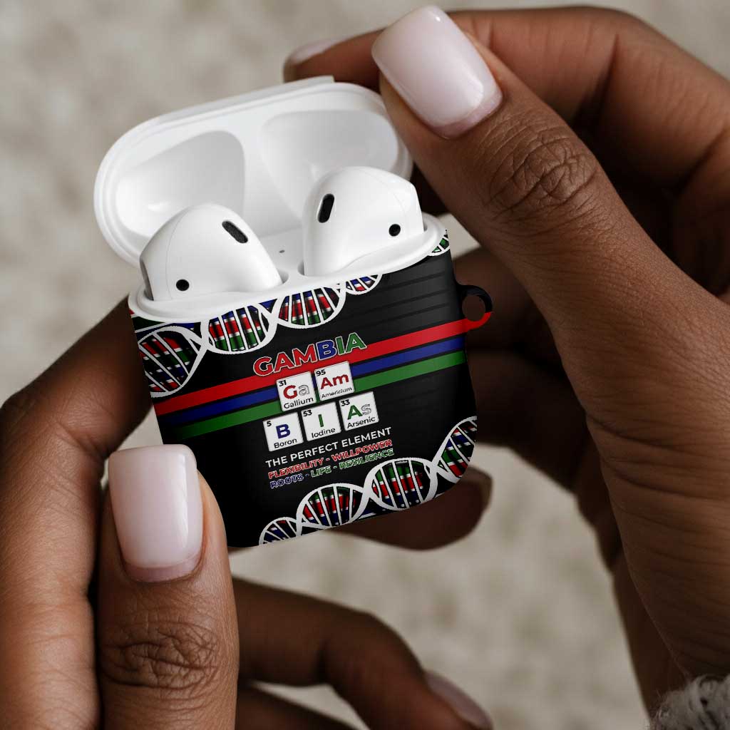 Gambia AirPods Case Perfect Periodic Element Of African - Wonder Print Shop