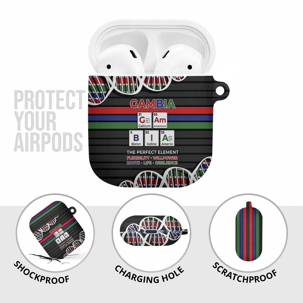 Gambia AirPods Case Perfect Periodic Element Of African - Wonder Print Shop