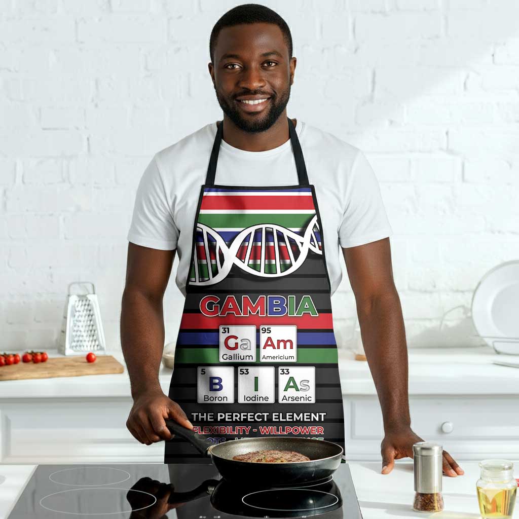 Gambia Apron Perfect Periodic Element Of African - Wonder Print Shop