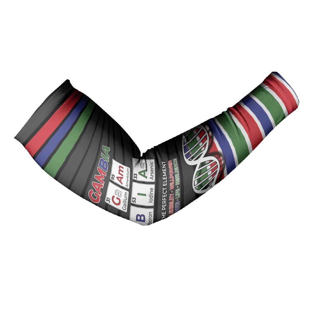 Gambia Arm Sleeves Perfect Periodic Element Of African - Wonder Print Shop