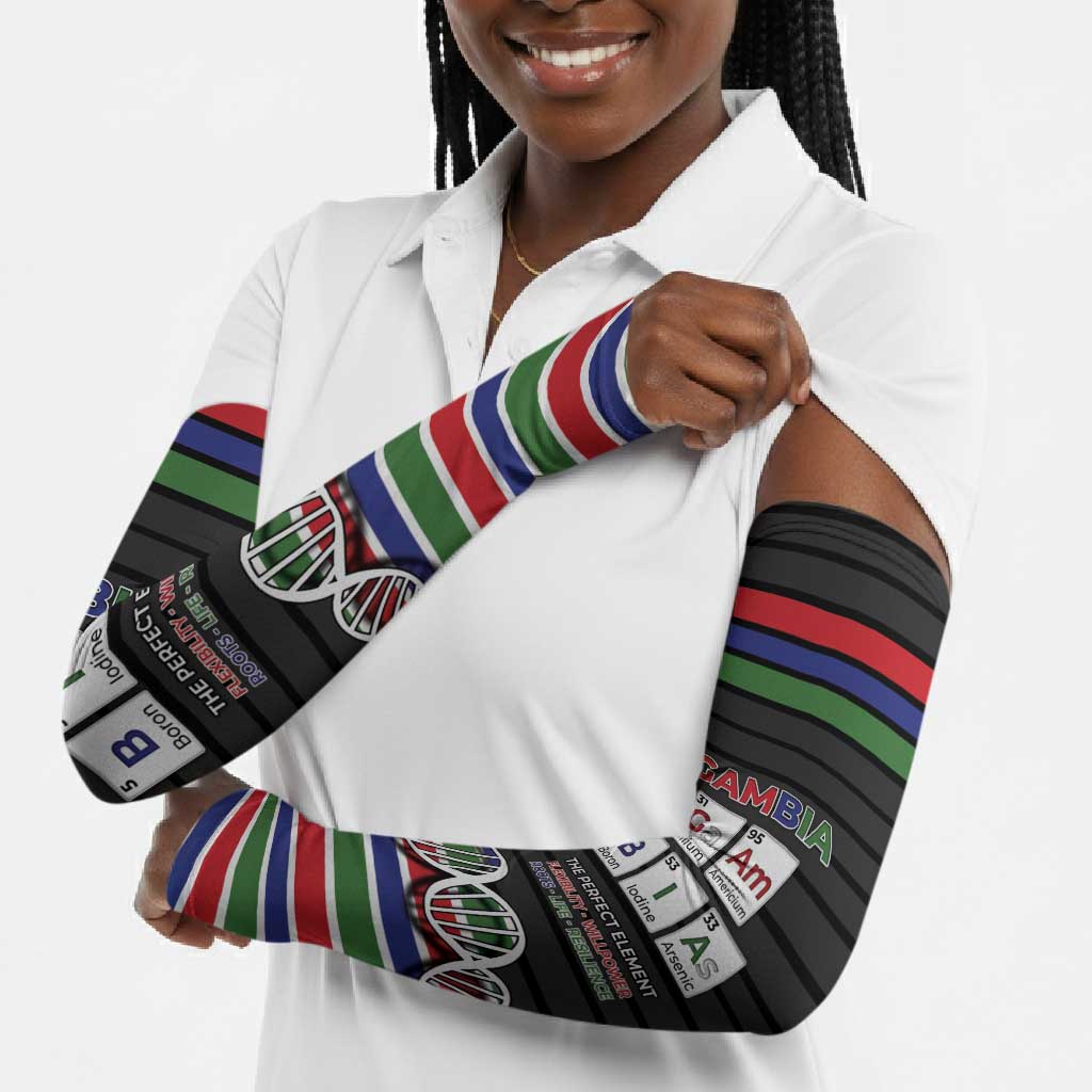 Gambia Arm Sleeves Perfect Periodic Element Of African - Wonder Print Shop