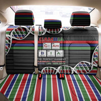 Gambia Back Car Seat Cover Perfect Periodic Element Of African - Wonder Print Shop