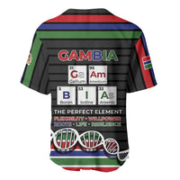 Gambia Baseball Jersey Perfect Periodic Element Of African - Wonder Print Shop