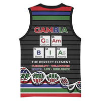 Gambia Basketball Jersey Perfect Periodic Element Of African - Wonder Print Shop