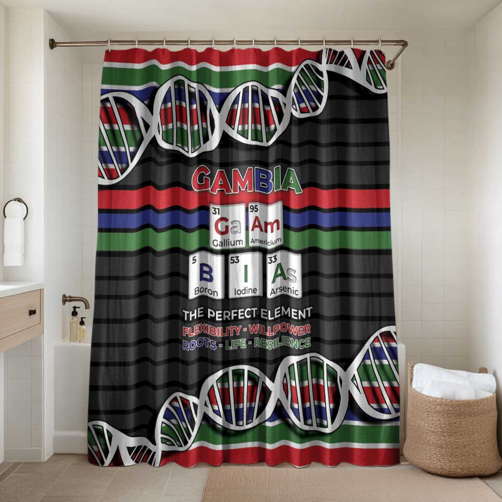 Gambia Bathroom Set Perfect Periodic Element Of African - Wonder Print Shop