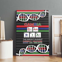 Gambia Canvas Wall Art Perfect Periodic Element Of African - Wonder Print Shop