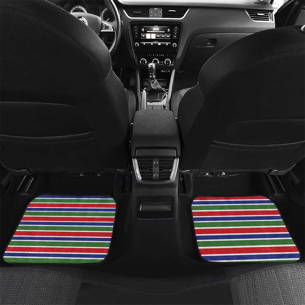 Gambia Car Mats Perfect Periodic Element Of African - Wonder Print Shop
