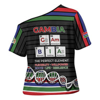 Gambia Cross Shoulder Shirt Perfect Periodic Element Of African - Wonder Print Shop