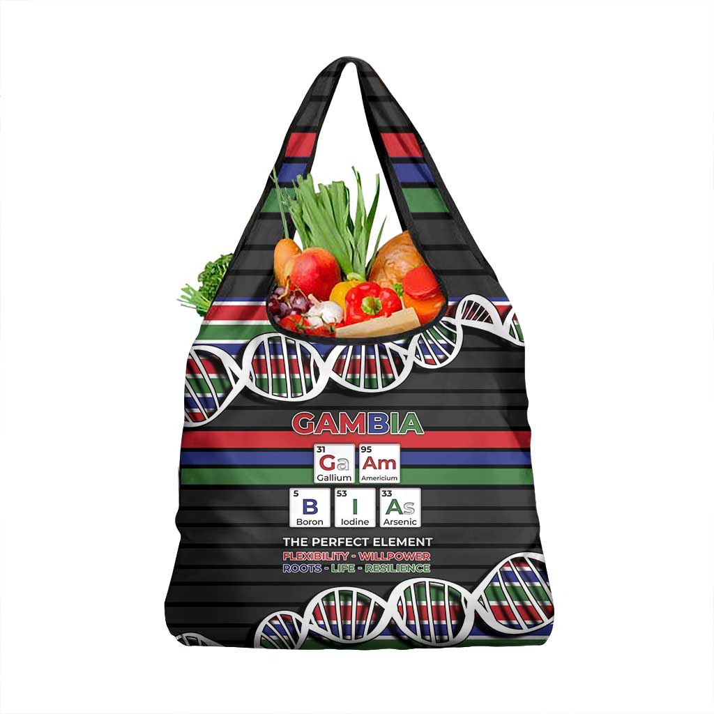 Gambia Grocery Bag Perfect Periodic Element Of African - Wonder Print Shop