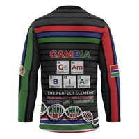 Gambia Hockey Jersey Perfect Periodic Element Of African - Wonder Print Shop