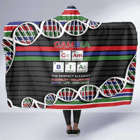 Gambia Hooded Blanket Perfect Periodic Element Of African - Wonder Print Shop