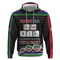 Gambia Hoodie Perfect Periodic Element Of African - Wonder Print Shop
