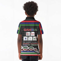 Gambia Kid Polo Shirt Perfect Periodic Element Of African - Wonder Print Shop