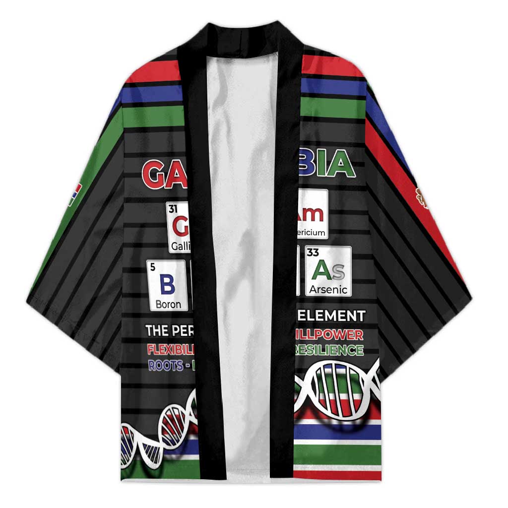 Gambia Kimono Perfect Periodic Element Of African - Wonder Print Shop