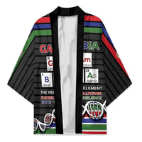 Gambia Kimono Perfect Periodic Element Of African - Wonder Print Shop