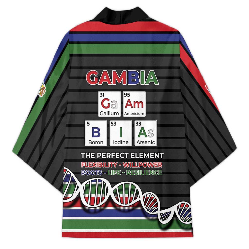 Gambia Kimono Perfect Periodic Element Of African - Wonder Print Shop