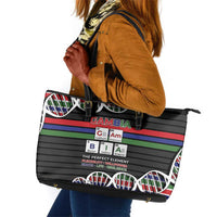 Gambia Leather Tote Bag Perfect Periodic Element Of African - Wonder Print Shop