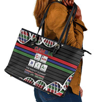 Gambia Leather Tote Bag Perfect Periodic Element Of African - Wonder Print Shop
