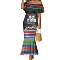 Gambia Mermaid Dress Perfect Periodic Element Of African - Wonder Print Shop
