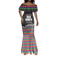 Gambia Mermaid Dress Perfect Periodic Element Of African - Wonder Print Shop