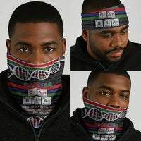 Gambia Neck Gaiter Perfect Periodic Element Of African - Wonder Print Shop