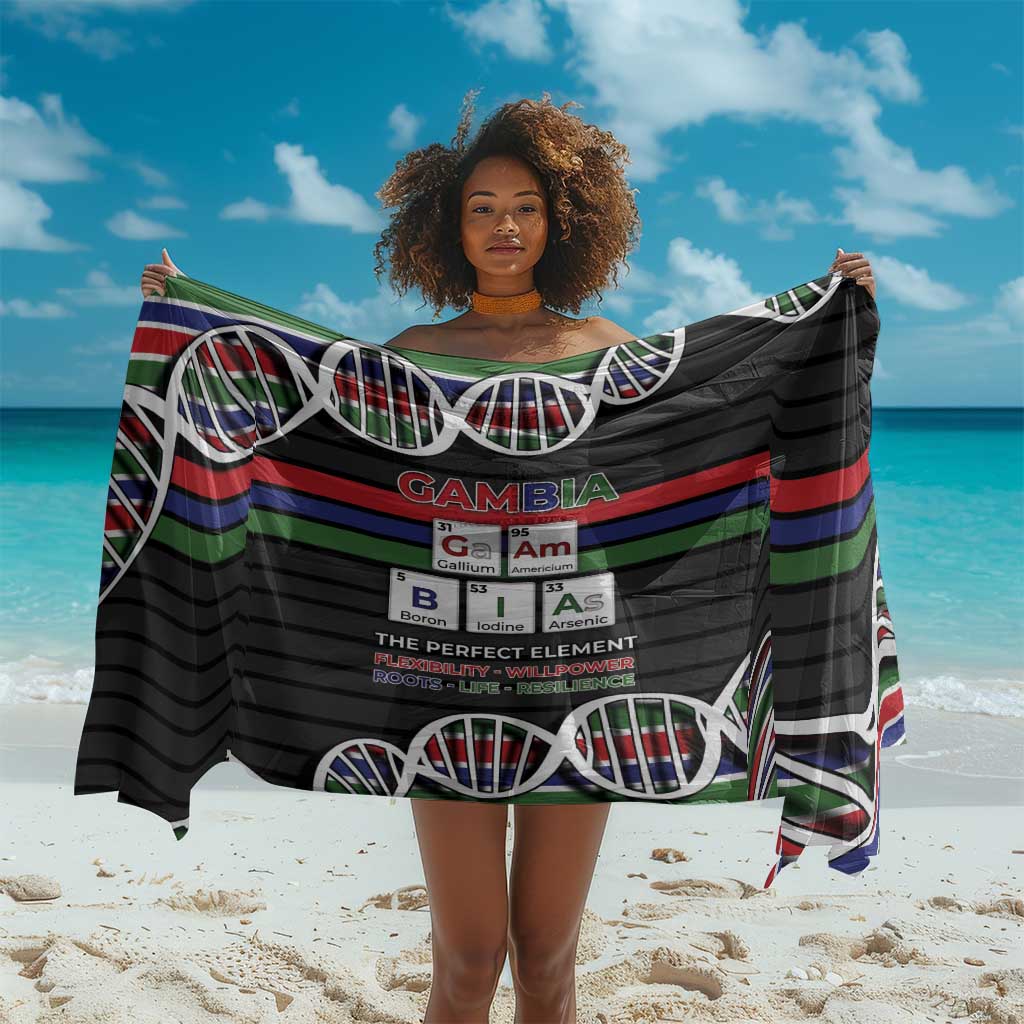 Gambia Sarong Perfect Periodic Element Of African - Wonder Print Shop