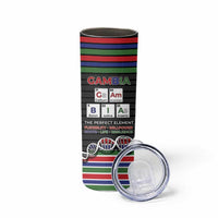 Gambia Skinny Tumbler Perfect Periodic Element Of African - Wonder Print Shop