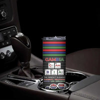 Gambia Skinny Tumbler Perfect Periodic Element Of African - Wonder Print Shop