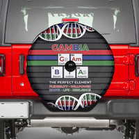 Gambia Spare Tire Cover Perfect Periodic Element Of African - Wonder Print Shop