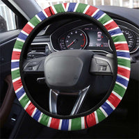 Gambia Steering Wheel Cover Perfect Periodic Element Of African - Wonder Print Shop