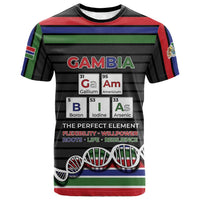 Gambia T shirt Perfect Periodic Element Of African - Wonder Print Shop