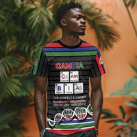 Gambia T shirt Perfect Periodic Element Of African - Wonder Print Shop