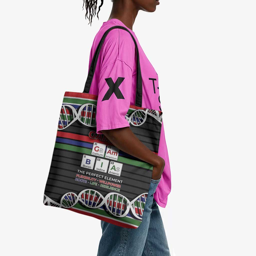 Gambia Tote Bag Perfect Periodic Element Of African - Wonder Print Shop