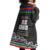 Gambia Wearable Blanket Hoodie Perfect Periodic Element Of African - Wonder Print Shop