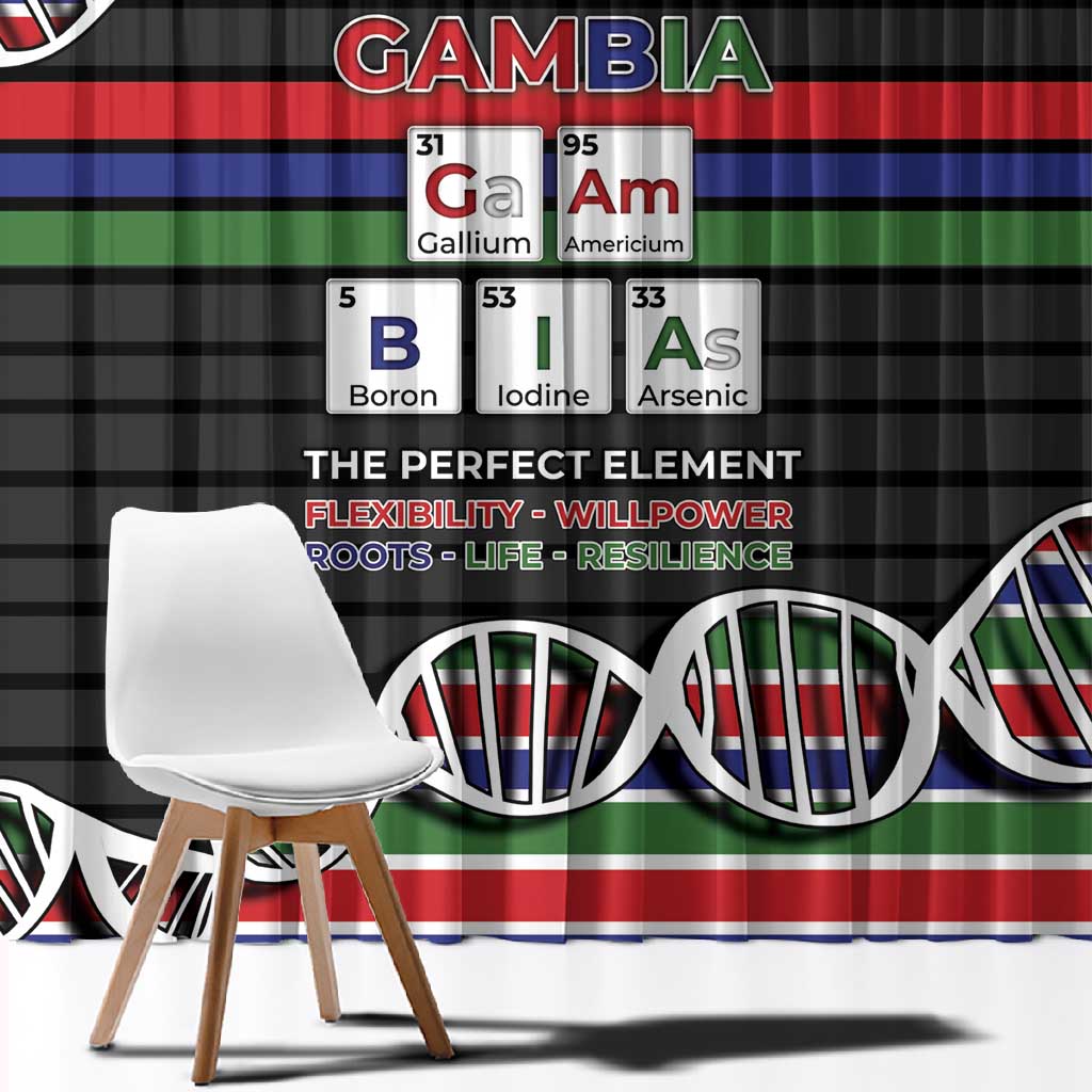 Gambia Window Curtain Perfect Periodic Element Of African - Wonder Print Shop