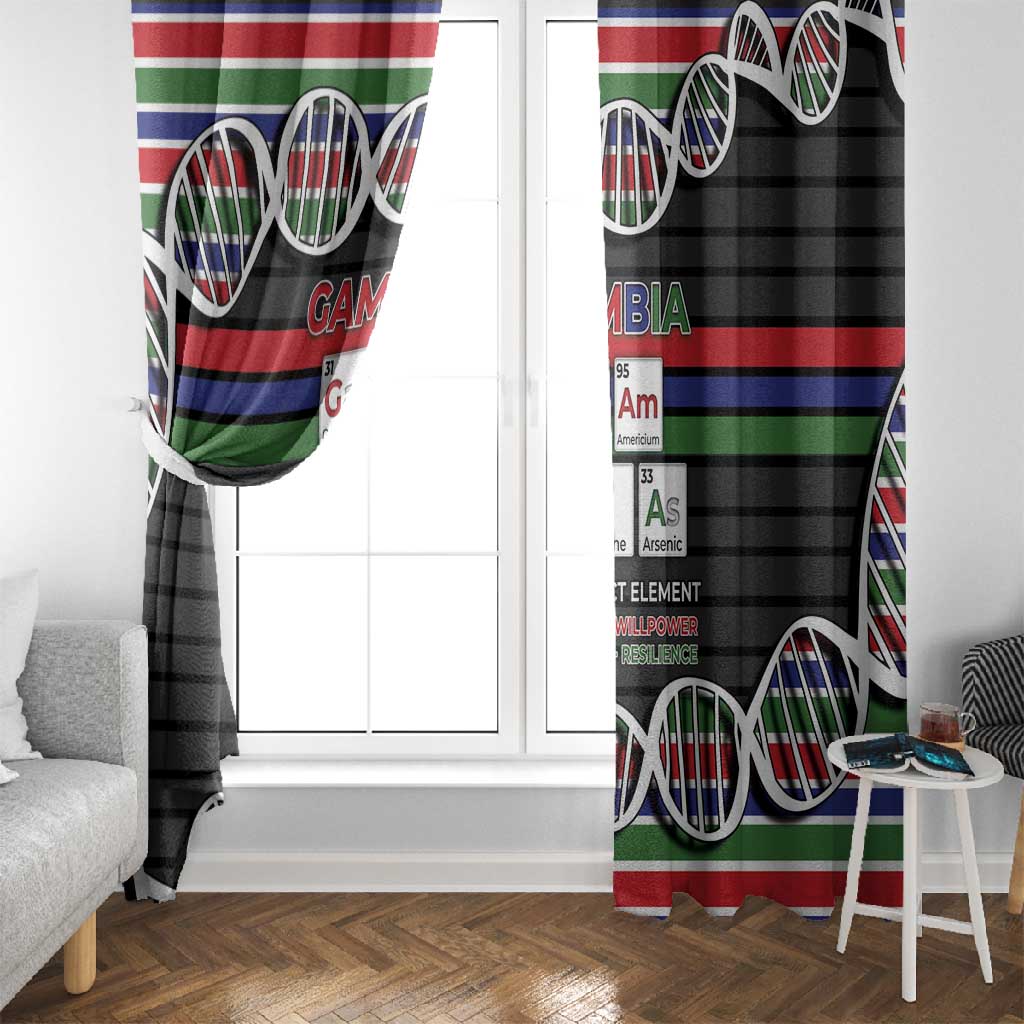 Gambia Window Curtain Perfect Periodic Element Of African - Wonder Print Shop