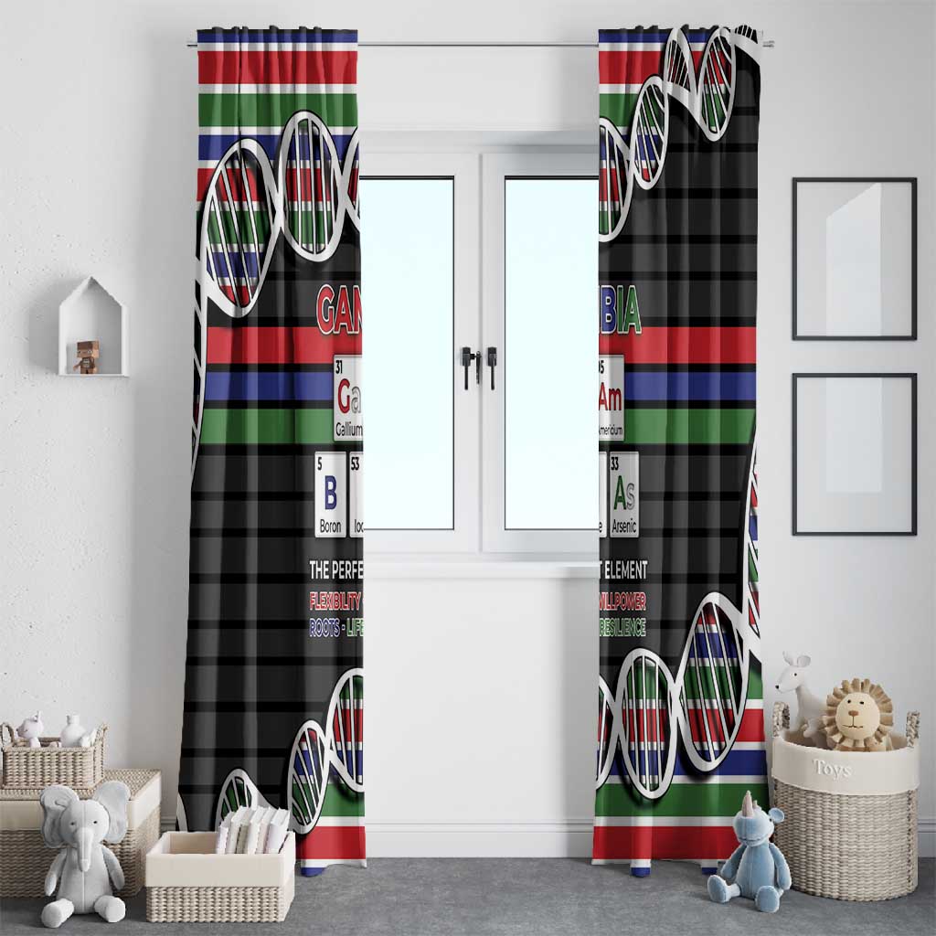 Gambia Window Curtain Perfect Periodic Element Of African - Wonder Print Shop