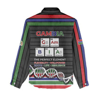 Gambia Women Casual Shirt Perfect Periodic Element Of African - Wonder Print Shop