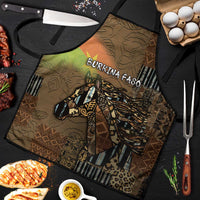 Burkina Faso Apron African Tribal Horse Patchwork Style - Wonder Print Shop