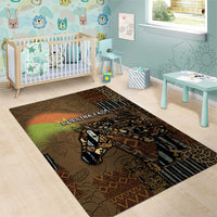Burkina Faso Area Rug African Tribal Horse Patchwork Style - Wonder Print Shop