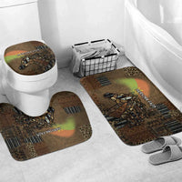 Burkina Faso Bathroom Set African Tribal Horse Patchwork Style - Wonder Print Shop