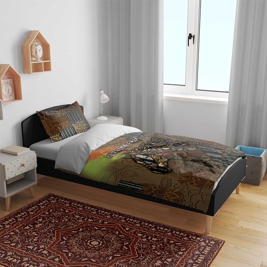 Burkina Faso Bedding Set African Tribal Horse Patchwork Style - Wonder Print Shop