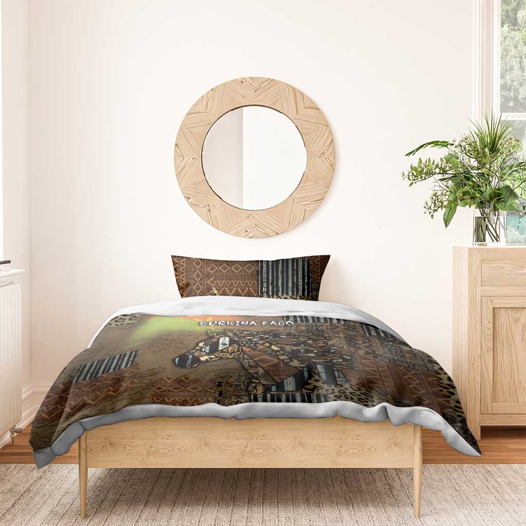 Burkina Faso Bedding Set African Tribal Horse Patchwork Style - Wonder Print Shop