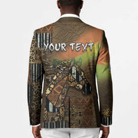 Personalized Burkina Faso Blazer African Tribal Horse Patchwork Style - Wonder Print Shop