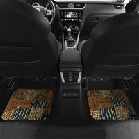 Personalized Burkina Faso Car Mats African Tribal Horse Patchwork Style - Wonder Print Shop